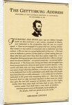 Lincoln's Gettysburg Address. by Anonymous