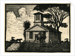 Early American Meeting House. by Anonymous