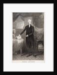 Portrait of Thomas Jefferson holding Declaration of Independence by Anonymous