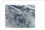 Volcano and cloud vortices in the South Sandwich Islands by Anonymous