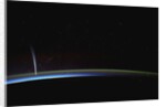 Comet Lovejoy photographed from orbit aboard the International Space Station by Anonymous