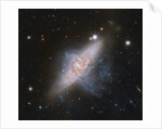 Overlapping galaxies by Anonymous
