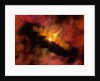 Artist's Conception of Planet-Forming Disk Around a Baby Star by Anonymous