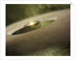 Artist's Conception of Planets Forming Around a Sun-like Star by Anonymous