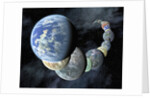 Artist's Conception of Rocky, Terrestrial Worlds by Anonymous