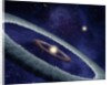 Artist's Conception of the Birth of an Earth-like Planet by Anonymous