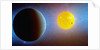 Artist's conception depicts the Kepler-10 star system by Anonymous