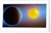 Artist's conception depicts the Kepler-10 star system by Anonymous