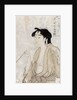 Woman Smoking a Pipe by Kitagawa Utamaro