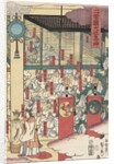 Gathering of gods at the great shrine at Izumo by Utagawa Sadahide