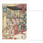 Gathering of gods at the great shrine at Izumo by Utagawa Sadahide