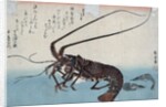 Shrimp and lobster by Ando Hiroshige
