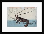 Shrimp and lobster by Ando Hiroshige