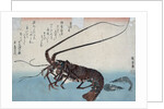 Shrimp and lobster by Ando Hiroshige