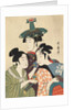 Three young men or women by Kitagawa Utamaro