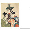 Three young men or women by Kitagawa Utamaro