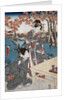 Court ladies gathering maple leaves by Utagawa Toyokuni