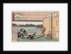 Drinking party at restaurant Kawachiro by Ando Hiroshige