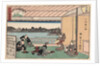 Drinking party at restaurant Kawachiro by Ando Hiroshige