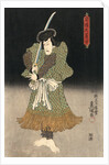 An actor in the role of Akugenta Yoshihra by Utagawa Kunisada