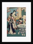 Flower performance by Toyohara Kunichika