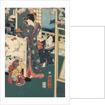 Flower performance by Toyohara Kunichika