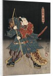 An actor in the role of Saitogo Kunitake by Utagawa Kunisada