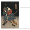 An actor in the role of Saitogo Kunitake by Utagawa Kunisada