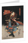 An actor in the role of Tadanokurando Yukitsuna by Utagawa Kunisada