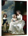 Henrietta, Countess of Warwick, and Her Children by George Romney