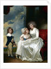 Henrietta, Countess of Warwick, and Her Children by George Romney