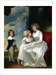 Henrietta, Countess of Warwick, and Her Children by George Romney