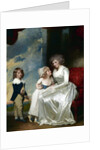 Henrietta, Countess of Warwick, and Her Children by George Romney