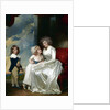 Henrietta, Countess of Warwick, and Her Children by George Romney