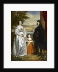 James, Seventh Earl of Derby, His Lady and Child by Anthony van Dyck