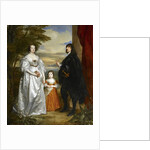 James, Seventh Earl of Derby, His Lady and Child by Anthony van Dyck