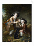 The Comte and Chevalier de Choiseul as Savoyards by François-Hubert Drouais