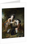 The Comte and Chevalier de Choiseul as Savoyards by François-Hubert Drouais