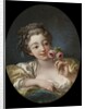 Girl with Roses by Workshop of François Boucher