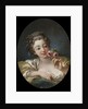 Girl with Roses by Workshop of François Boucher