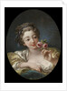 Girl with Roses by Workshop of François Boucher