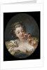 Girl with Roses by Workshop of François Boucher