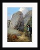 Austrian Hunters Lying in Wait in the Purgstall Mountains by Rudolf Swoboda the Younger