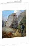 Austrian Hunters Lying in Wait in the Purgstall Mountains by Rudolf Swoboda the Younger