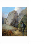 Austrian Hunters Lying in Wait in the Purgstall Mountains by Rudolf Swoboda the Younger