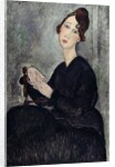Portrait of Dedie (Odette Hayden) by Amedeo Modigliani