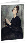 Portrait of Dedie (Odette Hayden) by Amedeo Modigliani