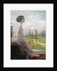 Female Nude in a Landscape by M. Kraft de la Saulx