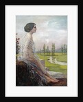 Female Nude in a Landscape by M. Kraft de la Saulx
