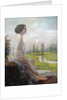 Female Nude in a Landscape by M. Kraft de la Saulx